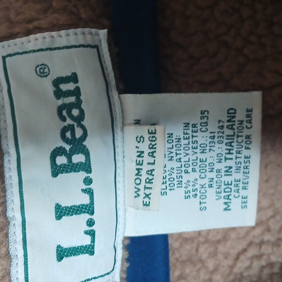 L.L. Bean Women's Navy Jacket - Picture 3 of 8